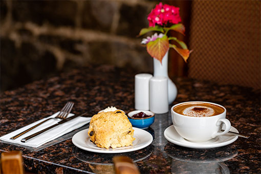 Coffee & Scone at Gleesons Gleesons Gallery